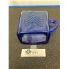 Image 2 : Cobalt Blue Depresson Glass Jug 4.25" H