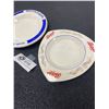 Image 2 : 2 Vintage Advertising Ashtrays Bowls. Bass and Worthington
