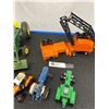 Image 2 : Lot of Vintage Steel Toys, Die Cast Cars, Steel Tractors Etc
