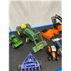 Image 3 : Lot of Vintage Steel Toys, Die Cast Cars, Steel Tractors Etc