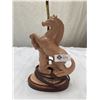 Image 2 : Very Nice Mid Century Modern Horse Lamp with Shade