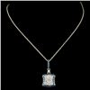 Image 2 : 14K Gold 1.11ctw Diamond Pendant