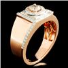 Image 1 : 14K Gold 1.09ctw Diamond Ring