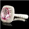 Image 2 : 18K Gold 2.11ct Spinel & 0.95ctw Diamond Ring