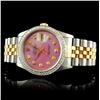 Image 2 : Rolex DateJust Diamond 36MM Wristwatch