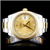 Image 1 : Rolex Two-Tone 41MM DateJust II Diamond Wristwatch