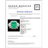 Image 4 : 18K White Gold 2.60ct Emerald & 0.77ct Diamond Rin