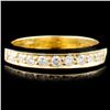 Image 1 : 14K Gold 0.38ctw Diamond Ring