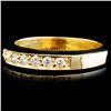 Image 2 : 14K Gold 0.38ctw Diamond Ring