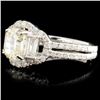 Image 2 : 14K Gold 1.80ctw Diamond Ring