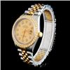 Image 2 : Rolex DateJust  YG/SS Diamond 36mm Watch