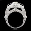 Image 3 : 18K White Gold 2.97ctw Diamond Ring