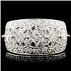 Image 2 : 18K Gold 0.67ctw Diamond Ring