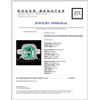 Image 4 : 18K White Gold 2.74ct Emerald & 1.08ct Diamond Rin