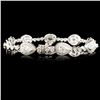 Image 2 : 18K Gold 6.44ctw Diamond Bracelet