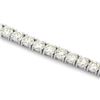 Image 3 : 18k White Gold 12.00ct Diamond Tennis Bracelet