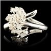 Image 2 : 14K Gold 0.66ctw Diamond Ring