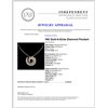 Image 4 : 18K Gold 6.43ctw Diamond Pendant