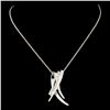 Image 2 : 14K Gold 0.33ctw Diamond Pendant