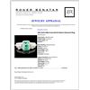 Image 5 : 18K Gold 0.88ct Emerald & 0.63ctw Diamond Ring