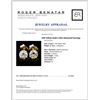 Image 3 : 14K Yellow Gold 1.02ct Diamond Earrings