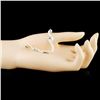 Image 2 : 14K Gold 1.12ctw Diamond Earrings