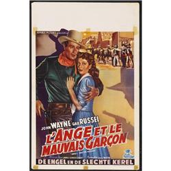 Angel and the Badman (Republic, 1947). Belgian