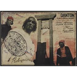 Danton (Gaumont, 1983). Polish One Sheet