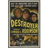 Image 1 : Destroyer (Columbia, 1943). One Sheet (27" X