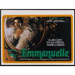 Emmanuelle (Columbia, 1974). British Quad (30" X
