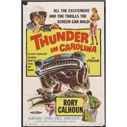 Thunder in Carolina (Howco, 1960). One Sheet