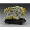 Image 2 : Chinese carved jade/hardstone openwork group