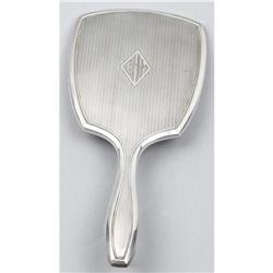 American sterling silver hand mirror