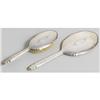 Image 1 : American sterling silver hand mirror and brush