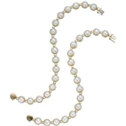 Freshwater Cultured Pearl, Gold Bracelets