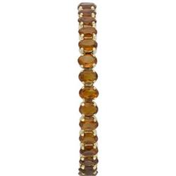 Citrine, Gold Bracelet