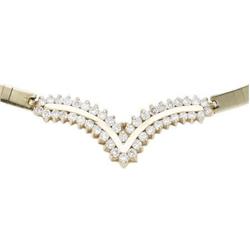 Diamond, Gold Necklace