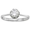 Image 1 : Solitaire Diamond, White Gold Ring