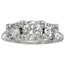 Diamond, Platinum Ring