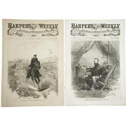 Two Civil War Issues of Harper's Weekly