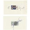Image 1 : Simon Wiesenthal and Elie Wiesel Signatures