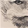 Image 2 : Charles Lynn Bragg, "Foxy" Original Pencil Drawing, Hand Signed with Letter of Authenticity