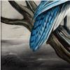 Image 3 : Martin Katon, "Eli Grey Bluejay" Framed Original Oil Painting on Canvas, Hand Signed with Letter of 