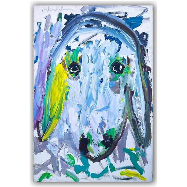 Menashe Kadishman- Original Oil on Canvas "Untitled"