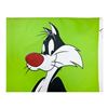 Image 1 : Steve Kaufman (1960-2010) "Sylvester" Hand Signed and Numbered Limited Edition Hand Pulled silkscree