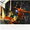 Image 2 : Marilyn Simandle, "Cafe Bella" Limited Edition, Numbered and Hand Signed with Letter of Authenticity
