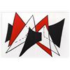 Image 2 : Alexander Calder- Lithograph "DLM141 - Triangles rouges"