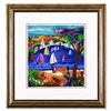 Image 1 : Shlomo Alter, "Near the Lake" Framed Limited Edition Serigraph, HC Numbered 50/50 and Hand Signed wi