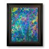 Image 1 : Wyland, "Abstract" Hand Signed Original Painting on Paper with Letter of Authenticity.