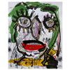 Image 1 : Paul Kostabi, "As Wisdom's Ways Depart" Hand Signed Original Painting with Letter of Authenticity.